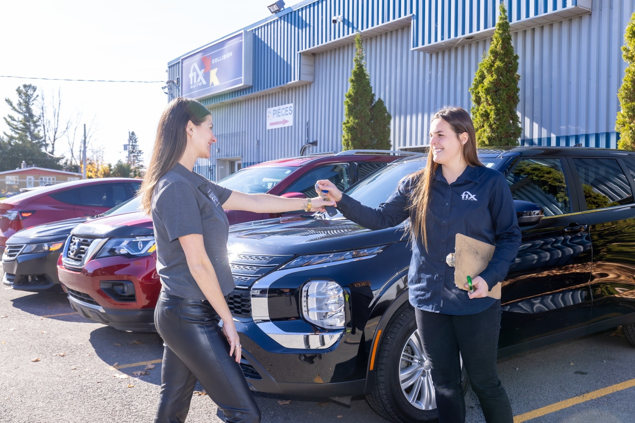 Réparation de carrosserie de camion dans un atelier professionnel à Saint-Georges 