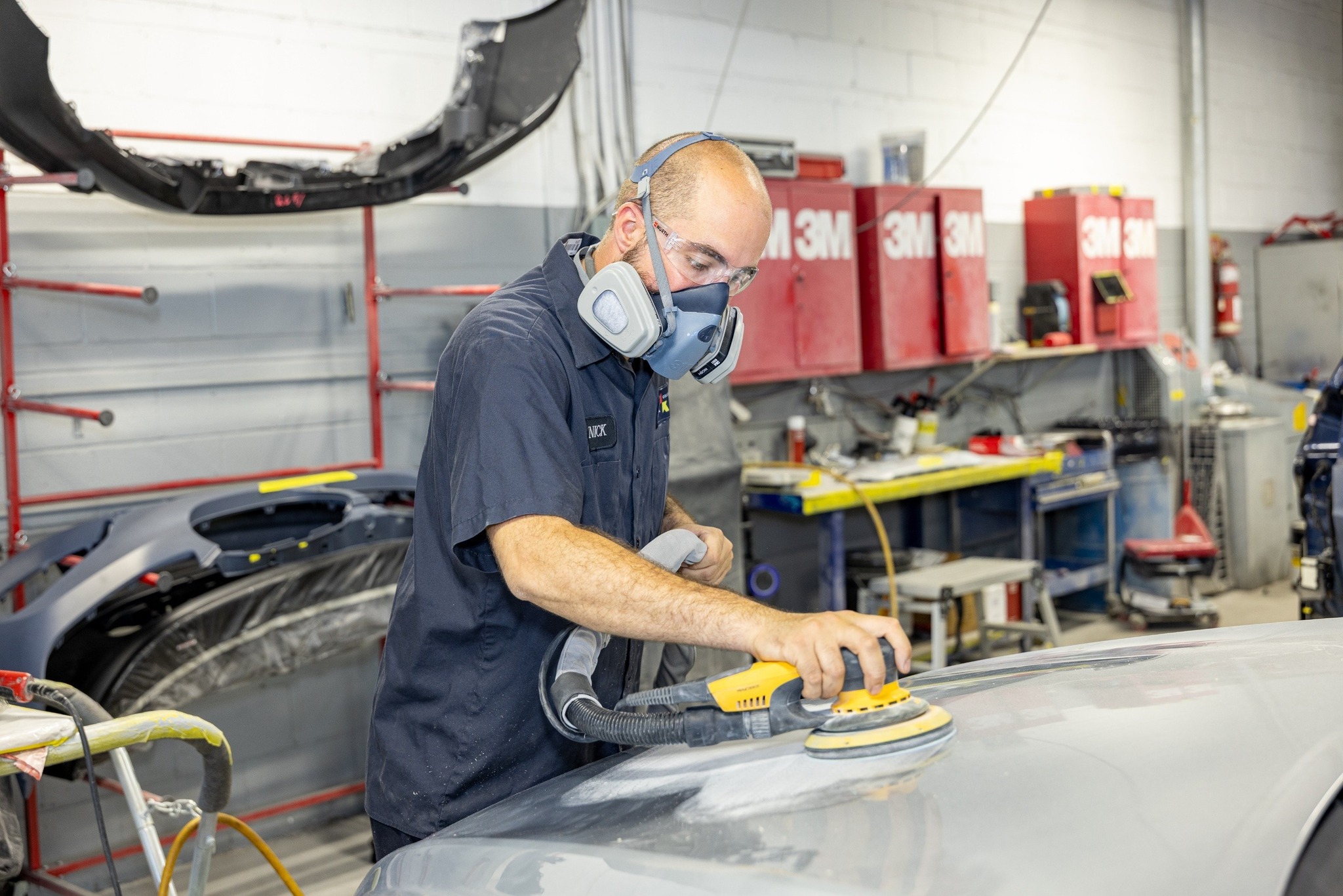 estauration et embellissement de moto vintage par un carrossier à Saint-Georges